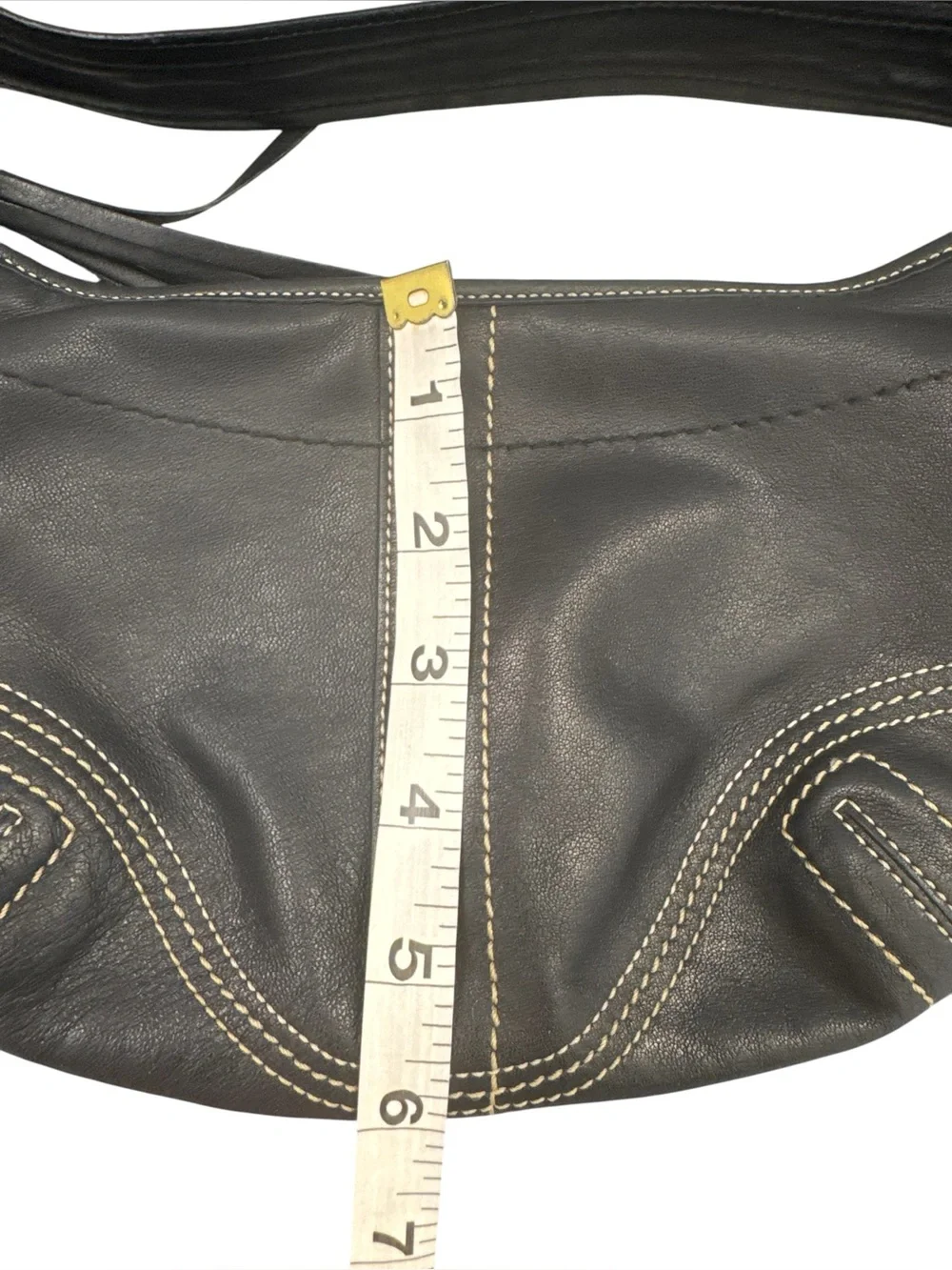 Coach Black Leather Vintage Mini Hobo Y2K Soho hobo Shoulder Bag EUC 8A01